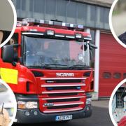 Clockwise from top left, Lucy Shires, Margaret Dewsbury, Liz Withington and Paul Seaman. Firefighters from North Walsham and Sheringham are now responding to cardiac arrest calls as part of a new trial.