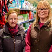 Alison Hagen and Ruth Chapman of Alison's Equestrian and Pet Supplies