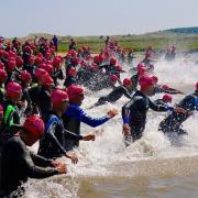 People taking part in the Norfolk Superhero quadrathlon. Supplied by: Norfolk Superhero Challenge