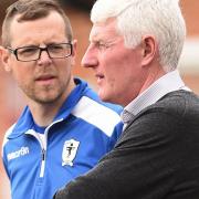 Former Northern Ireland and Norwich City manager Nigel Worthington watching Fakenham take on Walsham le Willows at Clipbush Park last season. Picture: Ian Burt