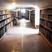 Tour of Holkham Hall. The library which is situated in the attics. Picture: DENISE BRADLEY