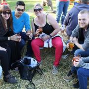 A group enjoying The North Walsham Beer Festival 2016 Picture: ALLY McGILVRAY