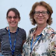 Sally Hirst (right) and Laura Marshall-Smith, from Fakenham Academy, have been appointed as community and engagement leads at the school from September