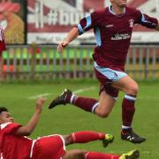 Thetford v Felixstowe football.4- O'Donnell