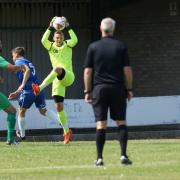 Elvijs Putnins was in good form for Great Yarmouth Town Picture: Shirley D Whitlow