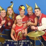 JDT Music Academy in Dereham after their successful world record attempt. Picture: Ian Burt