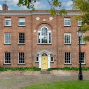 The townhouse is listed and was originally built for a wheat merchant