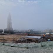 The new multi-use games area (MUGA) at Fakenham Academy could be completed in January 2023