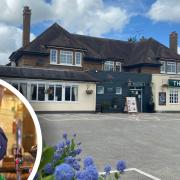 Manager for the Henry IV pub in Fakenham, Kevin Black (inset) has said a MacMillan Cancer charity tub was stolen from the business on December 31