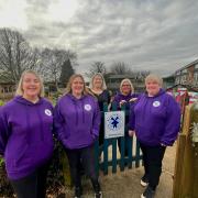 Burnham Market Nursery School staff are, from left, Ang Whitney, Kerry Thurgill, Sarah Billing (committee chair), Lisa Clark (deputy manager) and Elisa Bray - Picture: Supplied