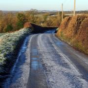 Drivers are being warned of icy roads