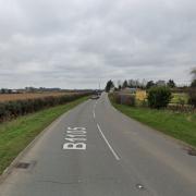 There was heavy traffic after a crash on the B1105 in Fakenham