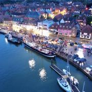 The Albatros docked safely back in Wells on July 20, with dozens of people coming down to the quayside to welcome her back to the town (Image: Mark Frary)