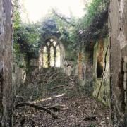 We take a look at the mysterious ruins of Saint Mary's Church in Fulmodeston