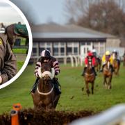 David Hunter, clerk of Fakenham Racecourse (inset) has annouced details of the Resident Raceday, with free tickets up for grabs for a number of households