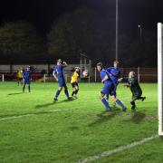 A scene from the Great Yarmouth - Fakenham game