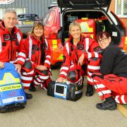 Doctor Fiona Andrews (second from left) with other members of the NARS team