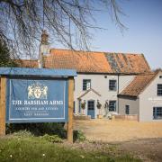 The Barsham Arms on Fakenham Road, East Barsham