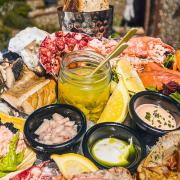 A sharing seafood platter from The White Horse in Brancaster Staithe