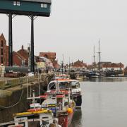 A flood warning is in place for Wells Quay