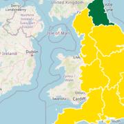 A yellow health alert has been issued for Norfolk