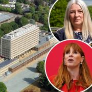 Norfolk County Council leader Kay Mason Billig (inset top) is seeking assurances Labour will honour the devolution deal. Inset bottom: Labour deputy leader Angela Rayner