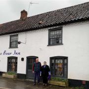 Lesley Weston and Andy Purdy, who helped purchase the Ryburgh Village Shop and Post Office, are keen to save the pub.