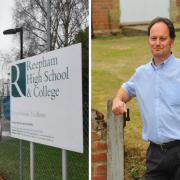 Reepham High School has applied to have the restrictions on the running times of its heat pumps lifted.