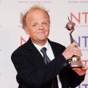 Toby Jones won an award for his role in Mr Bates vs The Post Office (Ian West/PA)