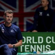 Leon Smith clenches his fist at the side of the court (Martin Rickett/PA)