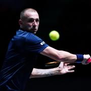 Dan Evans was unable to keep Great Britain’s Davis Cup hopes alive (Mike Egerton/PA)