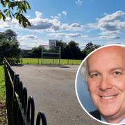 Reepham's town council chairman has resigned from his position following plans to move forward with a skate park.