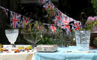 Villagers in East and West Rudham staged a Platinum Jubilee yard sale