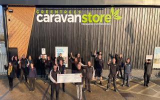 Greentrees Caravan Store in Dereham has announced employees will get a share of a £10,000 bonus ahead of the Christmas period due to a 