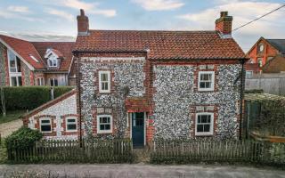 Rose Cottage has gone up for sale in one of Norfolk's most desirable villages